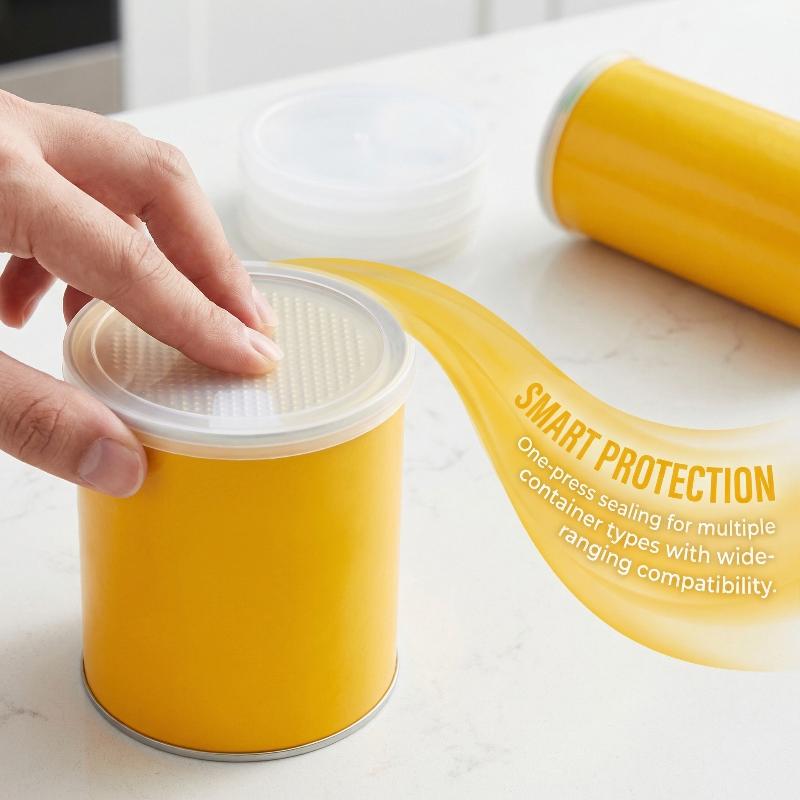 Meal Prep Jar - Plastic deksels met strakke afdichting, lekvrij,