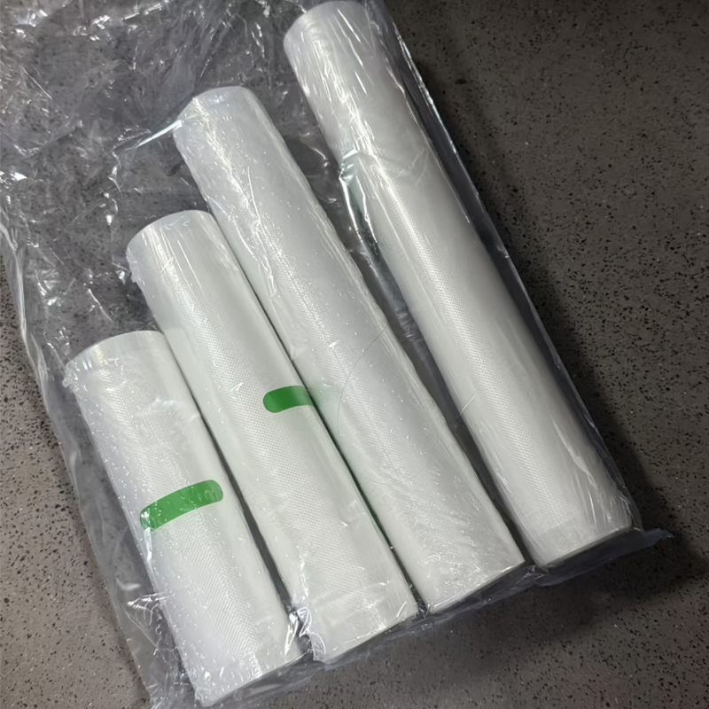 Meal Prep Vacuum Seal Containers - 4 stuks vacuümsealzakken: 4 rollen (M/L/XL