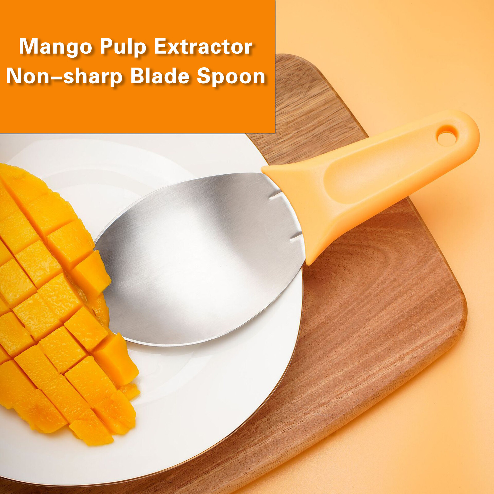 Mango Splitter Tool - 1PCS Multifunctionele Fruit Peeling Lepel Mango