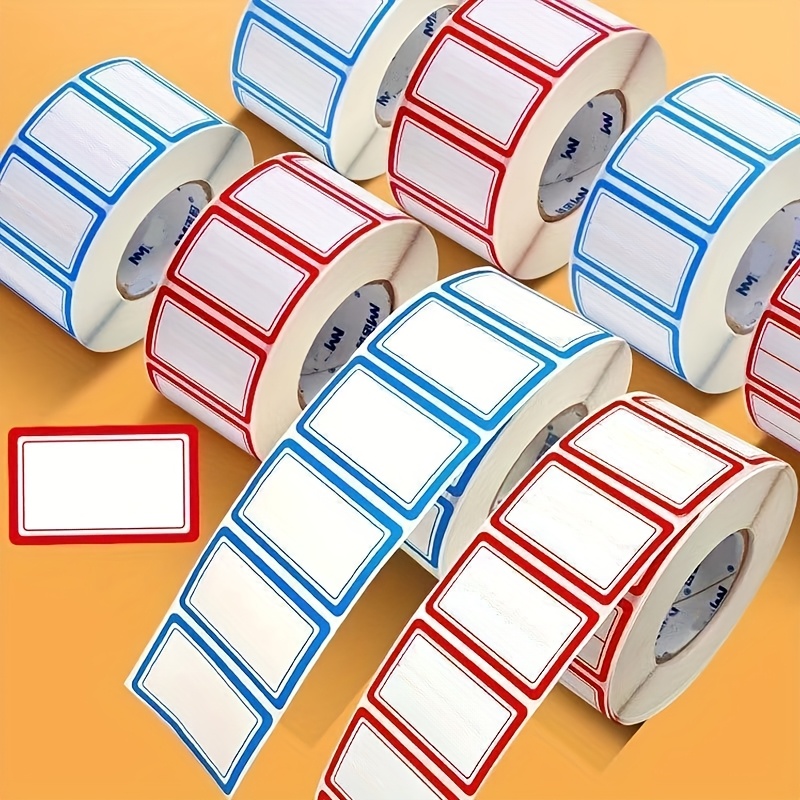 Meal Prep Jar - 1000 stuks invrieslabels - waterdicht en