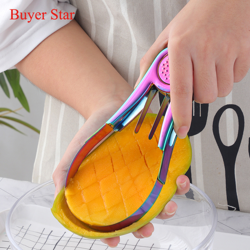 Mango Splitter Tool - Nieuwe Stijlvolle Rvs Mango Splitter Cutter