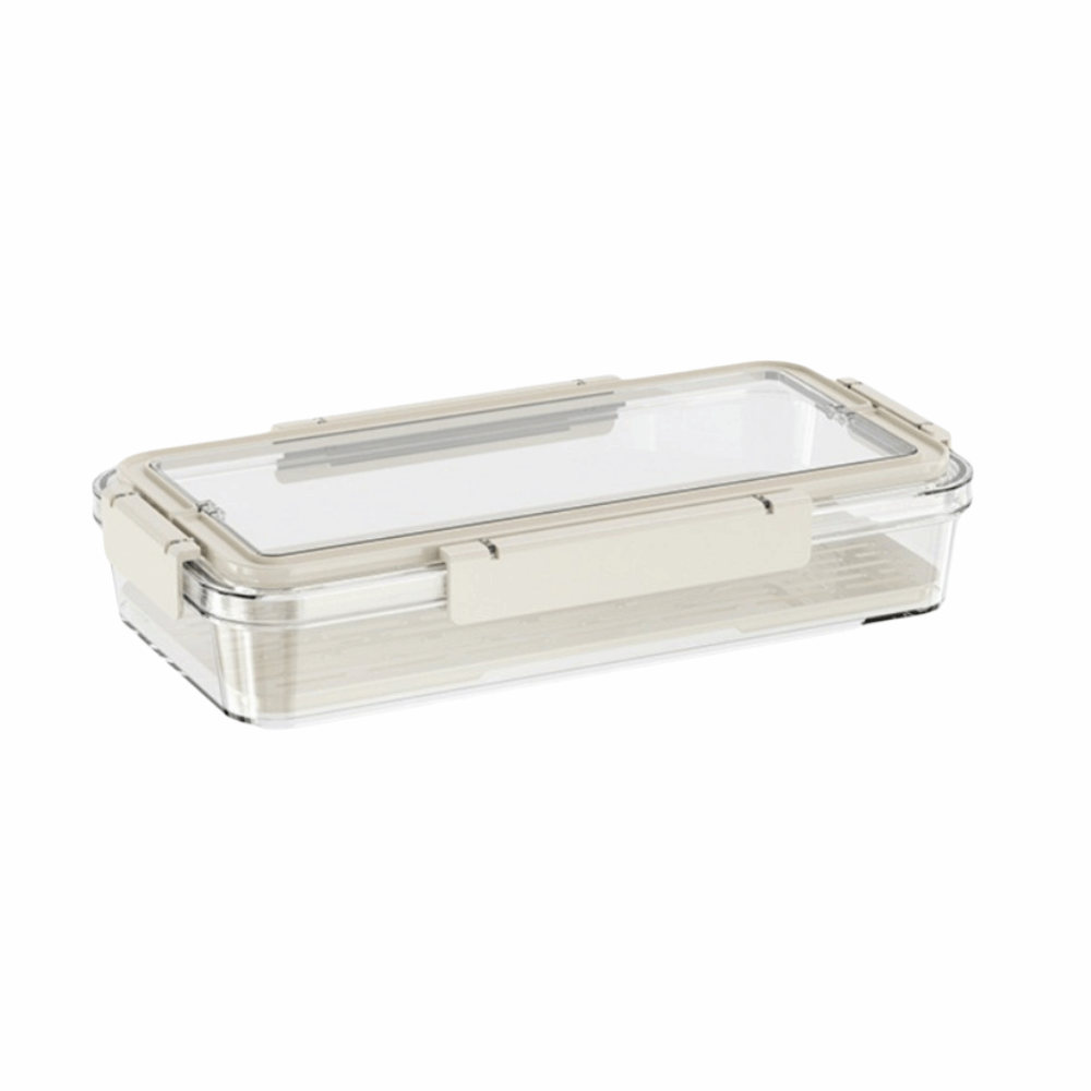 Meal Prep Pasta - Doorzichtige fruitbewaarcontainer, vershoudend met deksel, pasta-opbergcontainer,