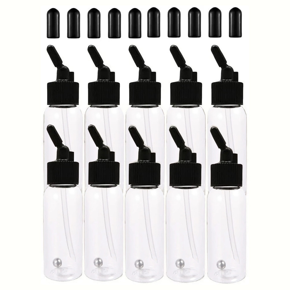 Meal Prep Jar - Joystar 10-pack 30 ml airbrush plastic