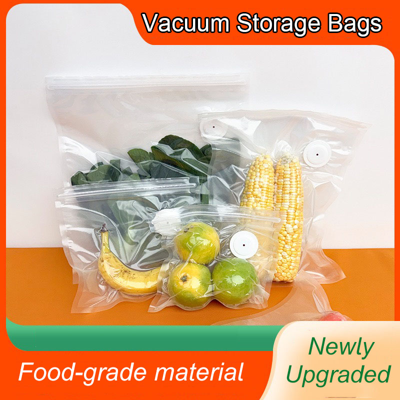 Meal Prep Vacuum Seal Containers - Nieuwe herbruikbare luchtvacuüm opbergzakken Keuken Groenten