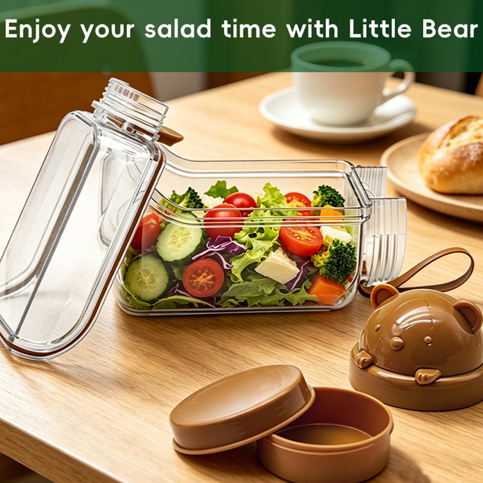 Meal Prep Gym Food - Meal Prep-potten Draagbare lekvrije voedselcontainers Saladecontainer