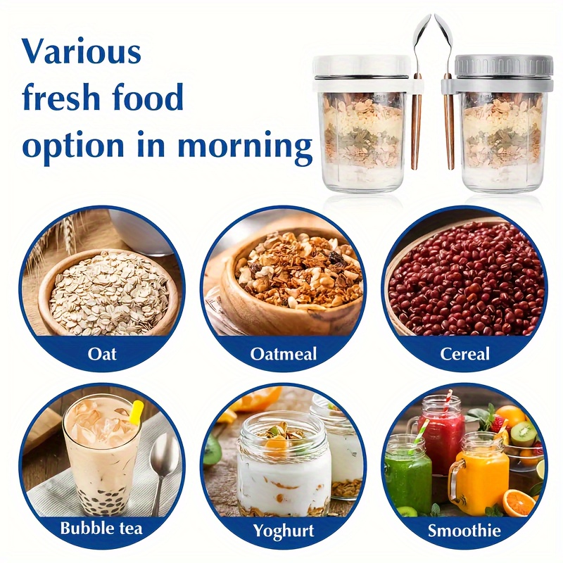 1 st/2 stks Glazen Havermout B - Meal Prep Jar recensie en prijs