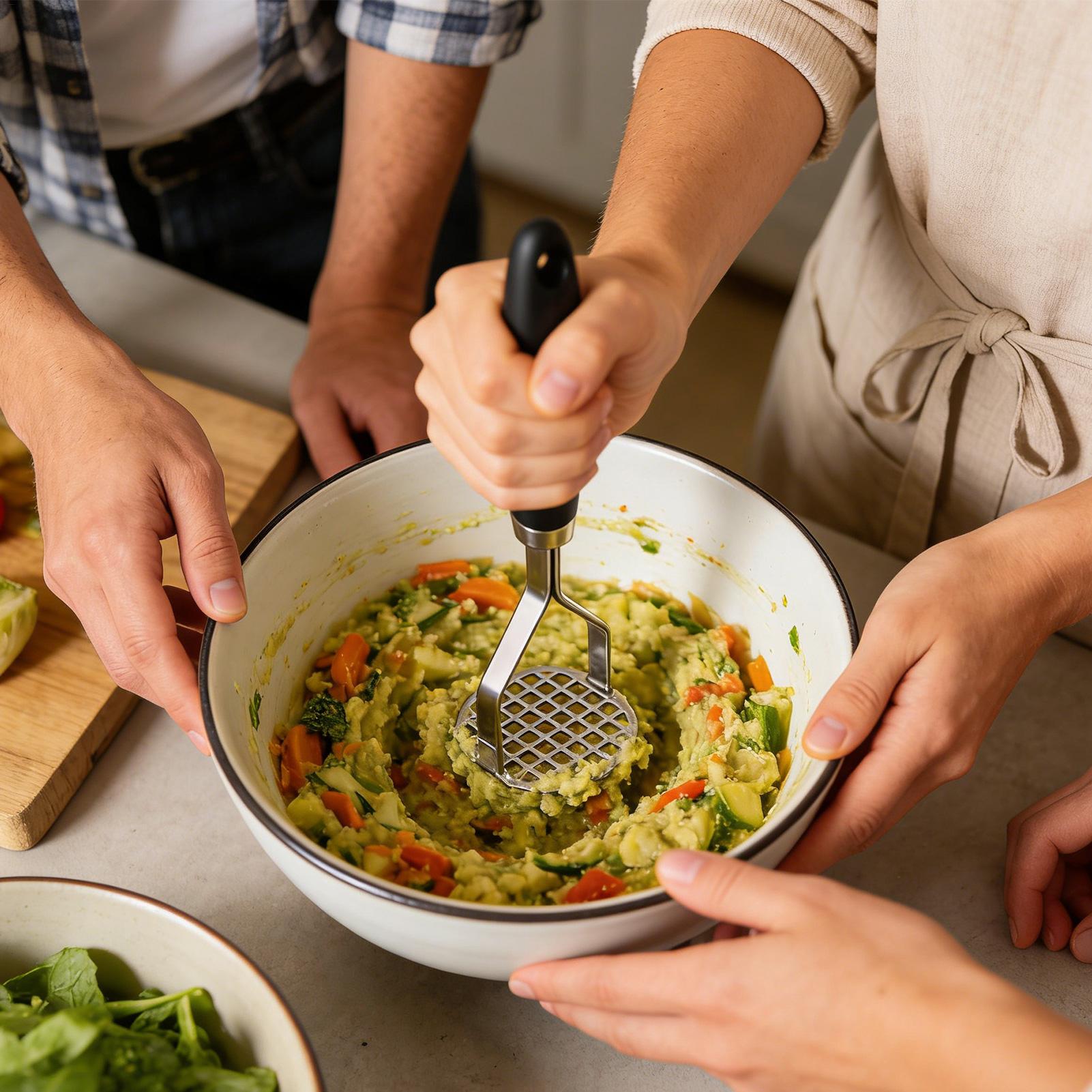 Aardappelstamper, handmatige g - Meal Prep Manual recensie en prijs