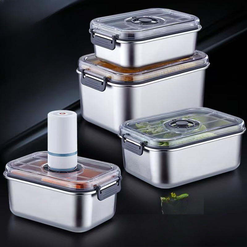 RVS vacuüm voedselcontainer, l - Meal Prep Vacuum Seal Containers recensie en prijs
