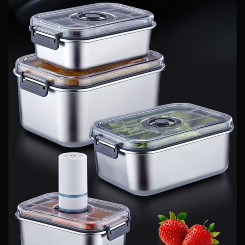 RVS vacuüm voedselcontainer, l - Meal Prep Vacuum Seal Containers recensie en prijs
