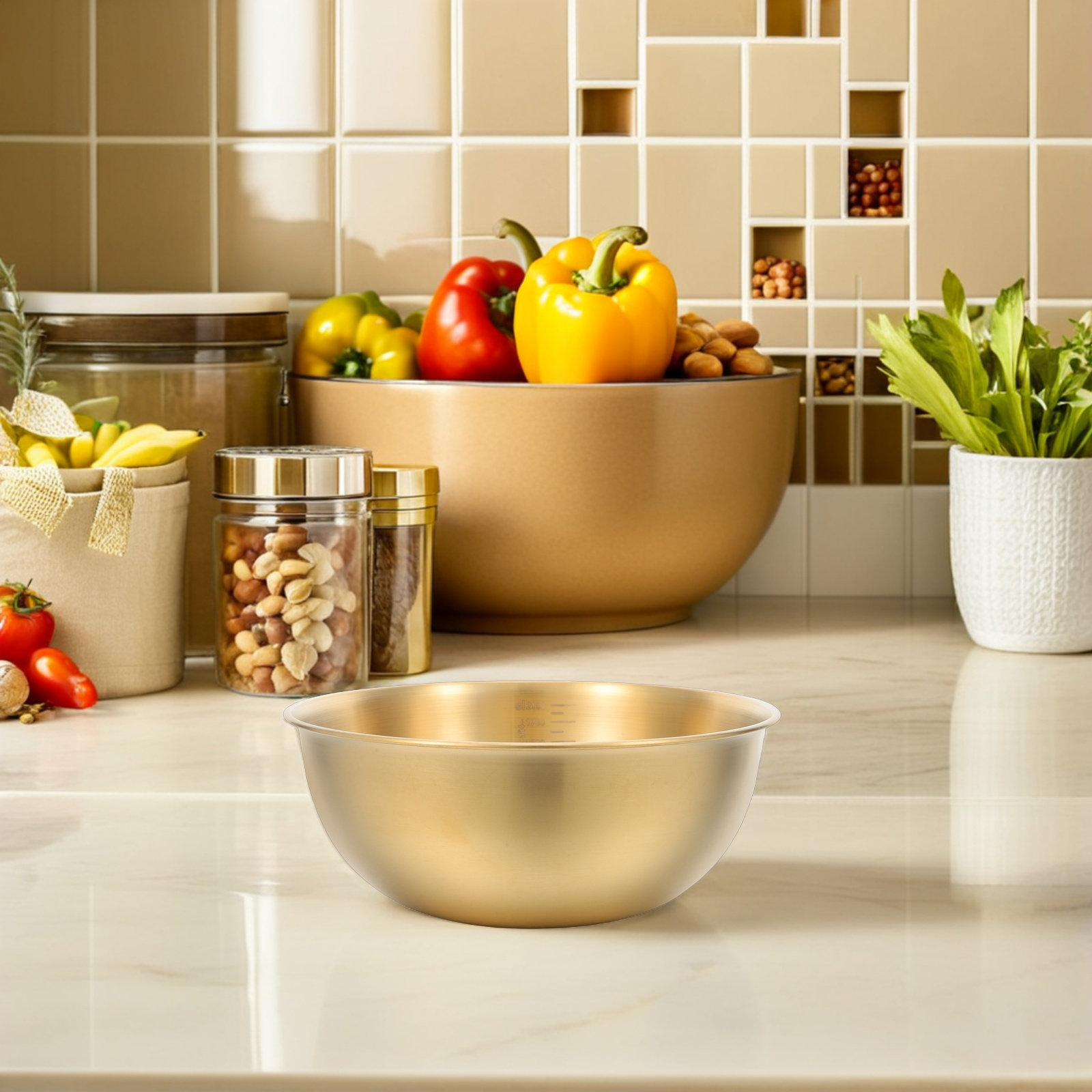 2100 ml roestvrijstalen mengko - Meal Prep Bowl recensie en prijs