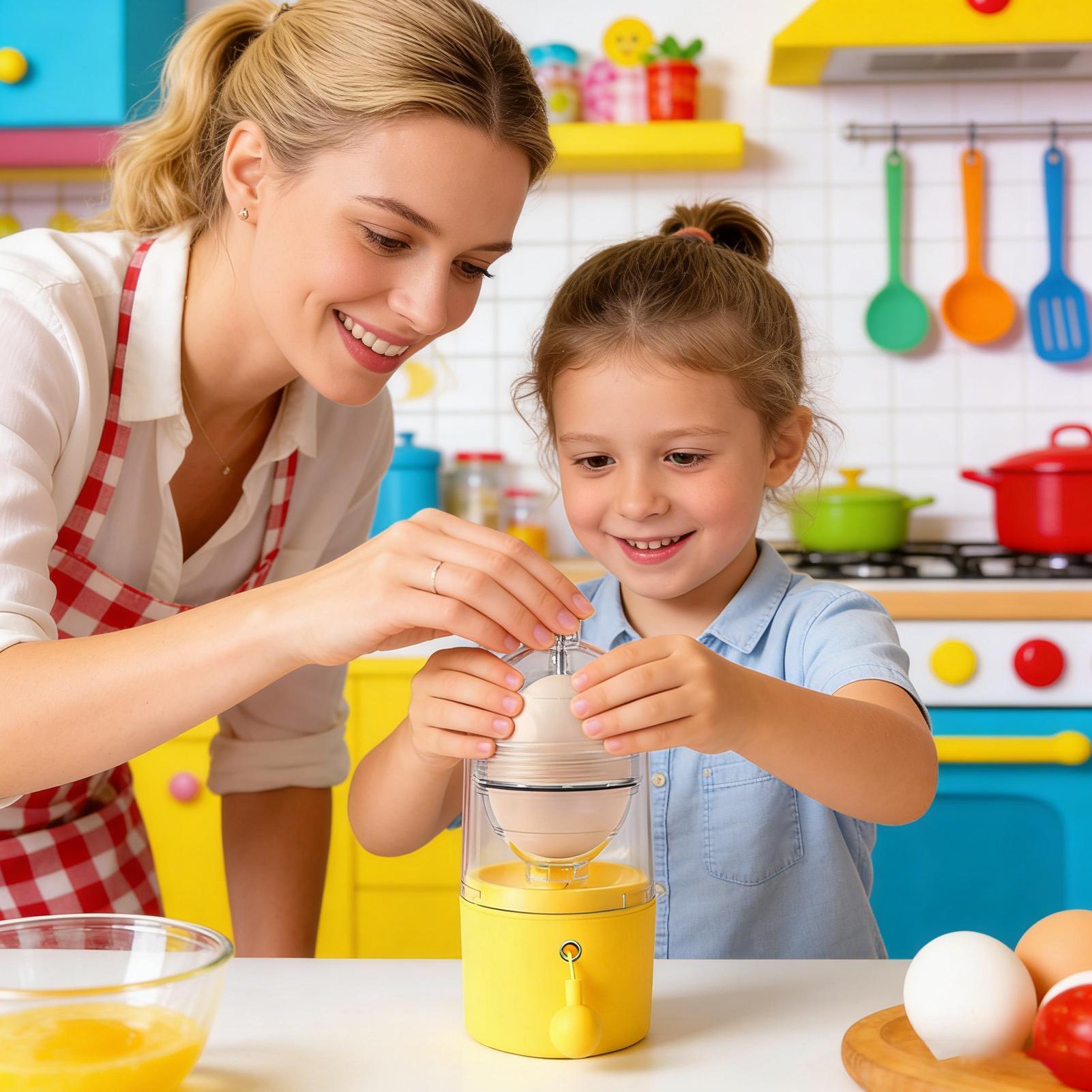 Eigeel Mixer Spinner Handaange - Meal Prep Eggs recensie en prijs