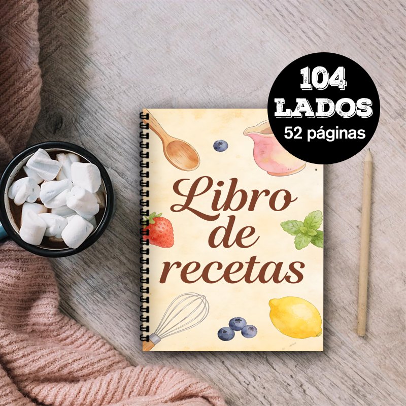 A5 Papieren Spaans receptenboe - Meal Prep Healthy Recipes recensie en prijs