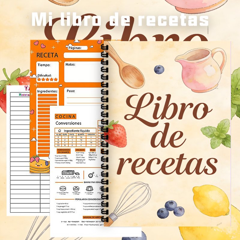 A5 Papieren Spaans receptenboe - Meal Prep Healthy Recipes recensie en prijs