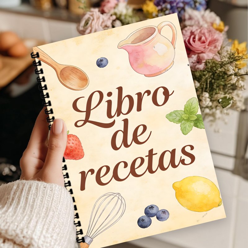 A5 Papieren Spaans receptenboe - Meal Prep Healthy Recipes recensie en prijs