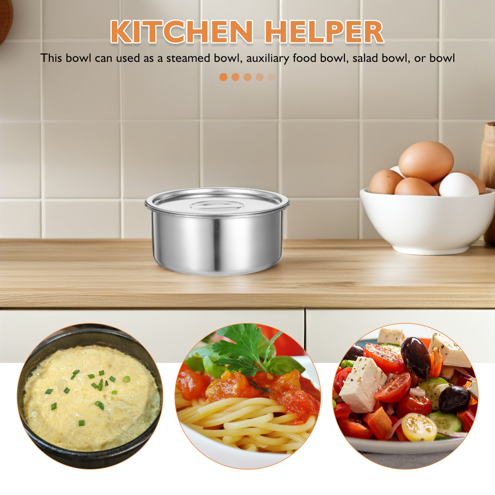 Roestvrijstalen gestoomde eier - Meal Prep Bowl recensie en prijs