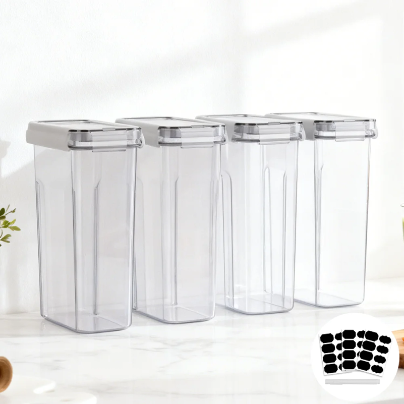 4-delige/8-delige voedselconta - Meal Prep Jar recensie en prijs