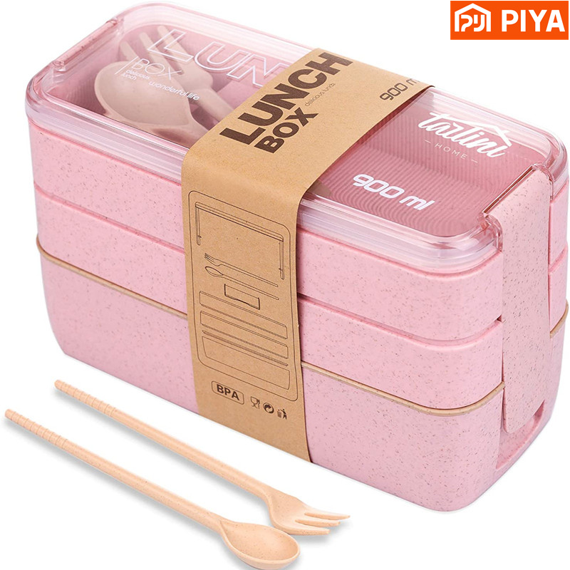 3-In-1 Compartiment Tarwe Stro - Meal Prep Bowl recensie en prijs