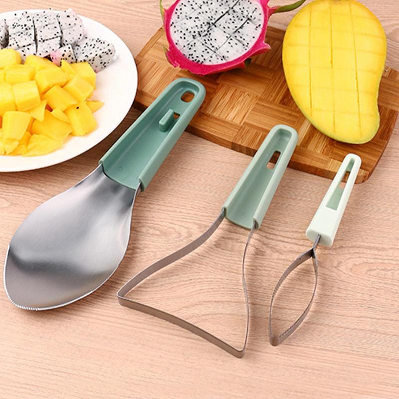 3in1 Mango Peeling Snijmes Man - Mango Splitter Tool recensie en prijs