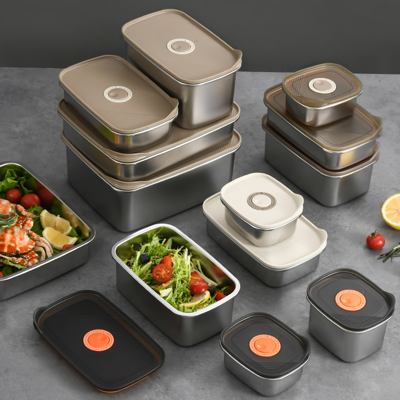 1PC 304 Roestvrij Staal Scherp - Meal Prep Vacuum Seal Containers recensie en prijs