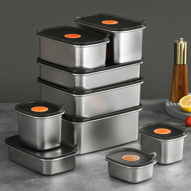 1PC 304 Roestvrij Staal Scherp - Meal Prep Vacuum Seal Containers recensie en prijs