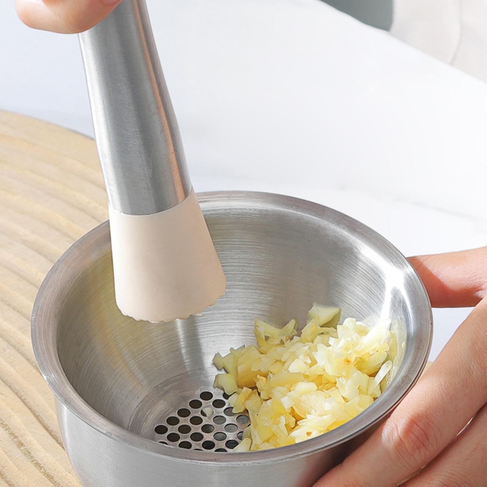 Knoflookpers, handmatige voeds - Meal Prep Manual recensie en prijs