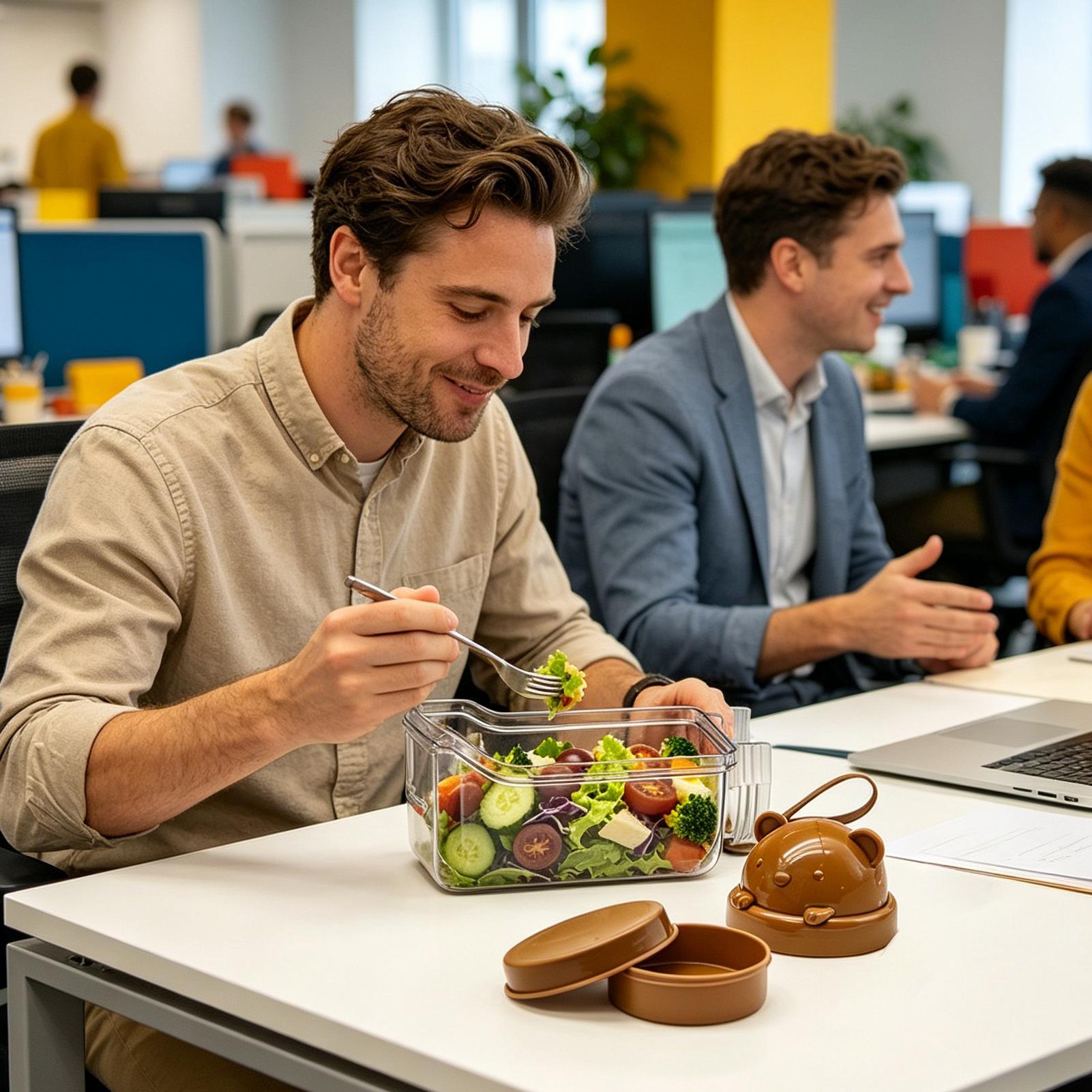 Saladecontainer Doorzichtige v - Meal Prep Gym Food recensie en prijs