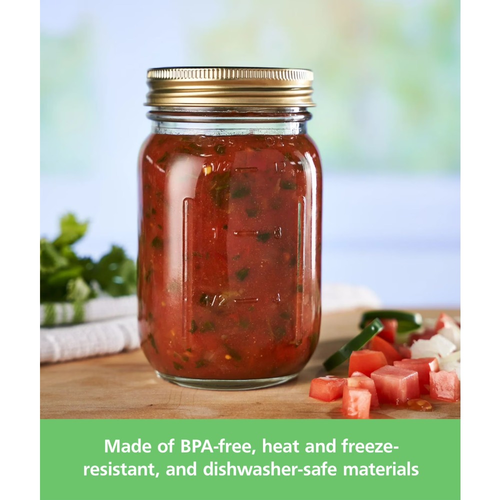 16 oz Mason-potten, conservenp - Meal Prep Jar recensie en prijs