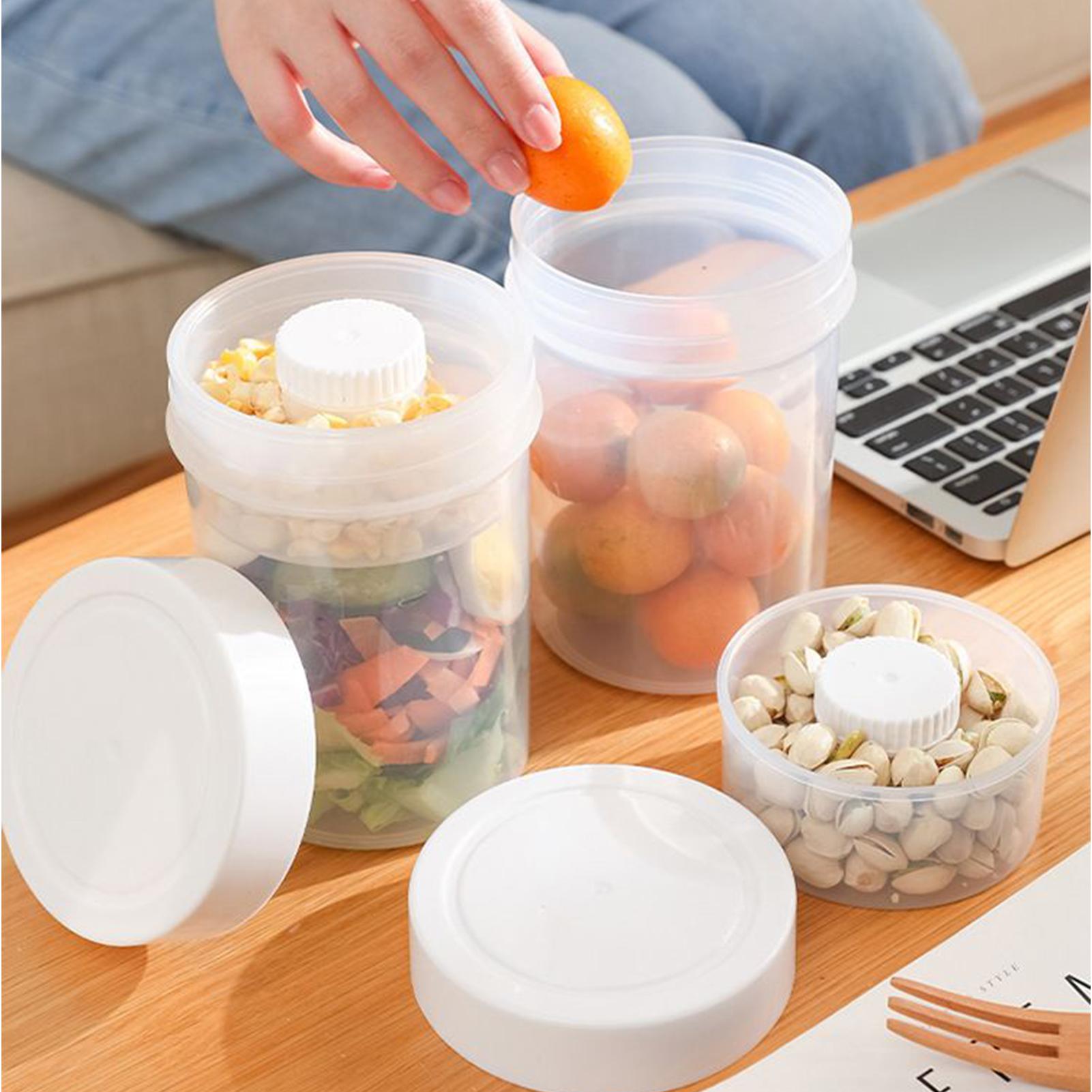 Saladepotten Met Deksels Maalt - Meal Prep Jar recensie en prijs
