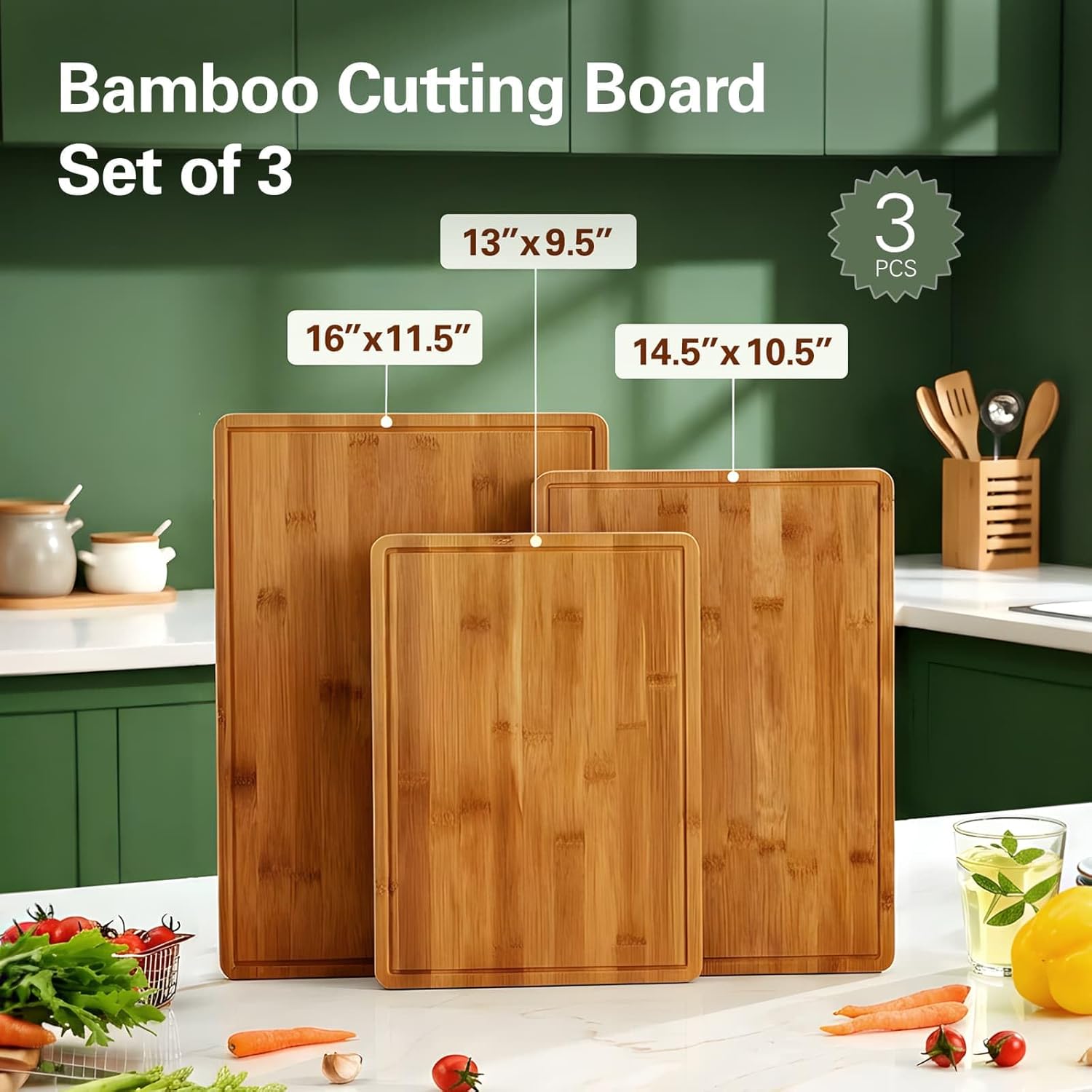 Bamboe snijplanken voor de keu - Meal Prep Juice recensie en prijs